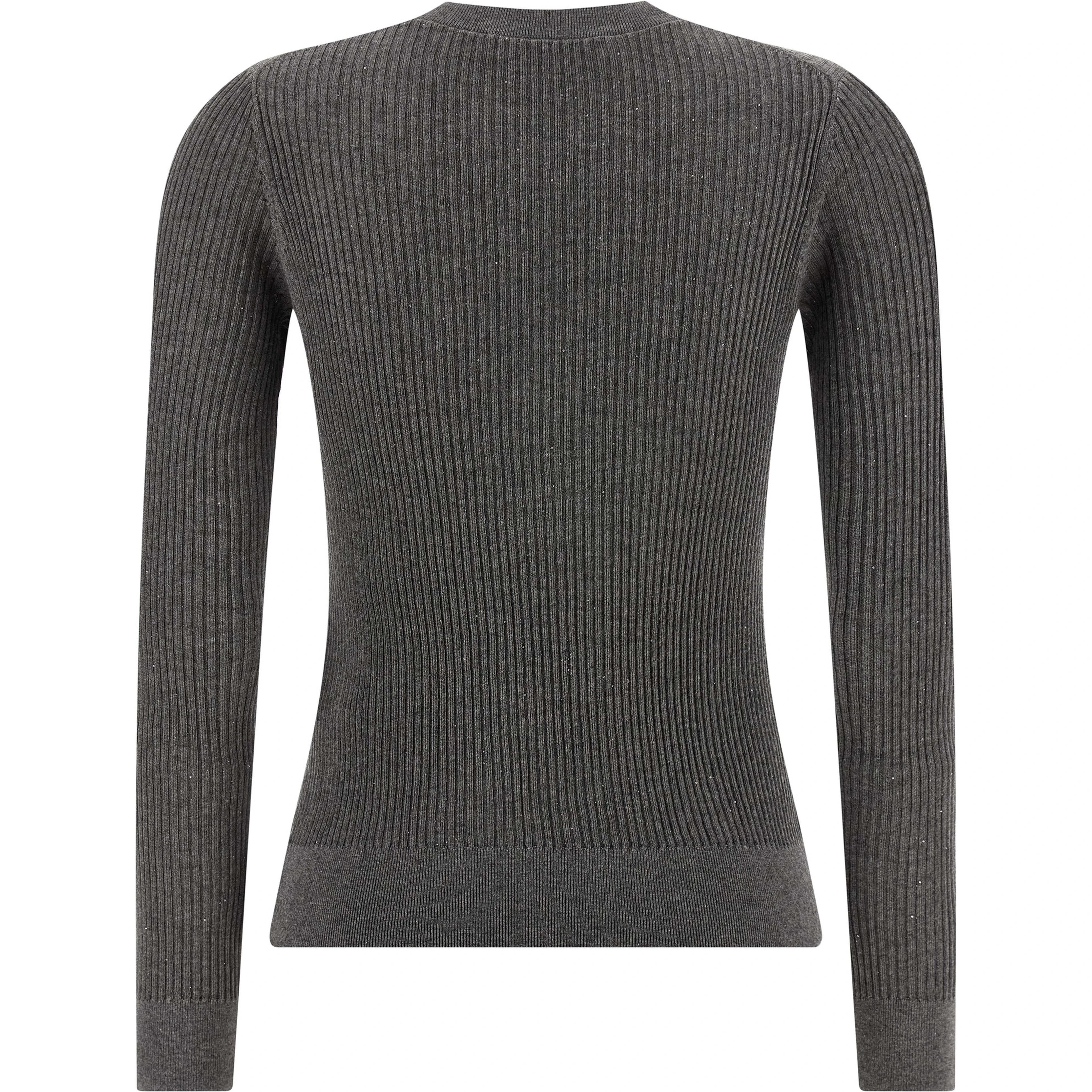 Gray Silk Cardigan
