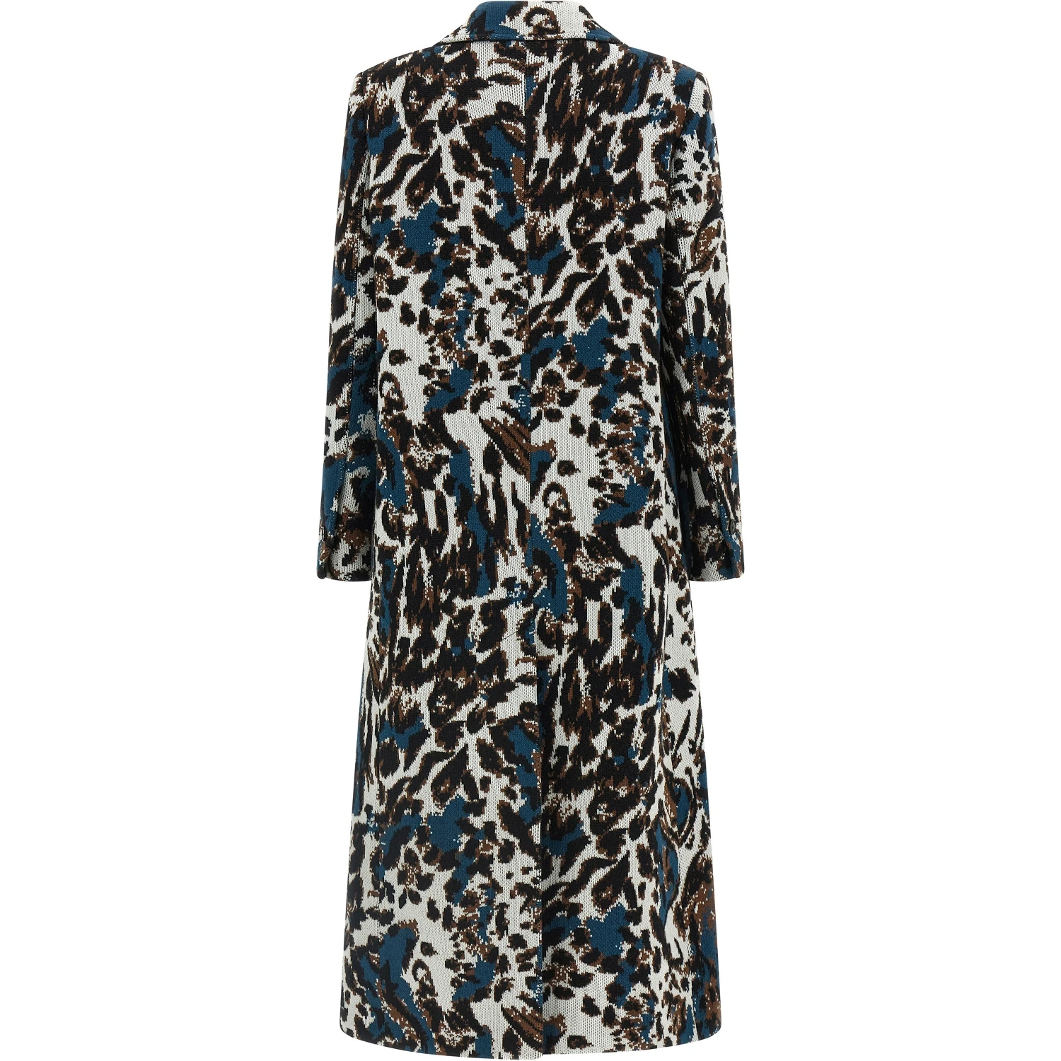 Multicolor Wool Coat