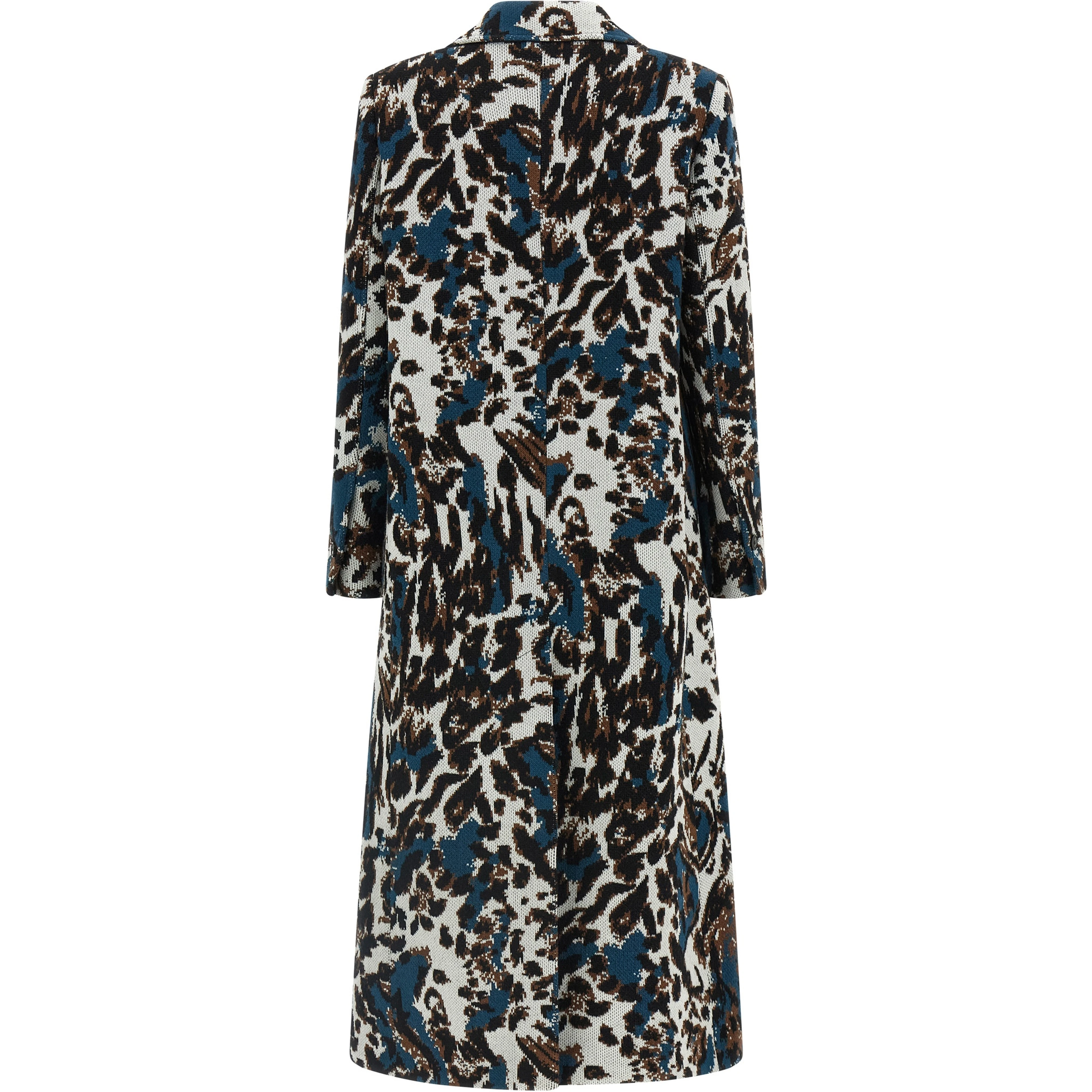 Multicolor Wool Coat