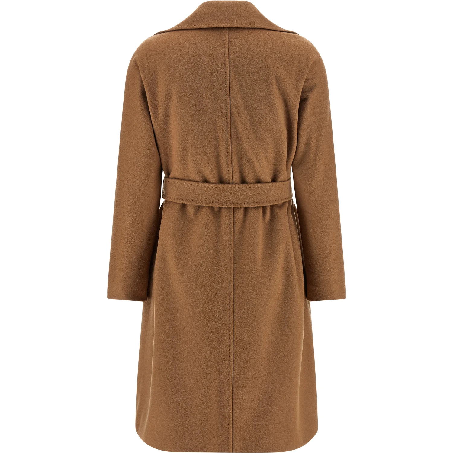Brown Virgin Wool Coat