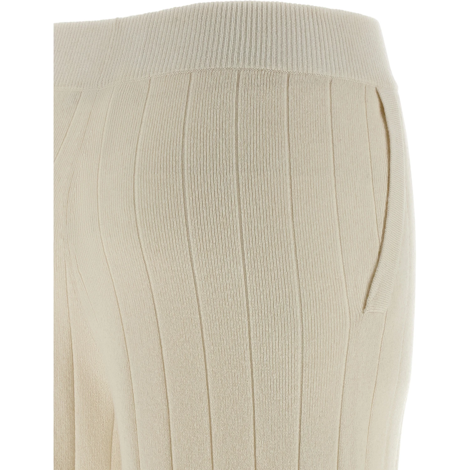 White Cashmere Joggers (Workout Pants)
