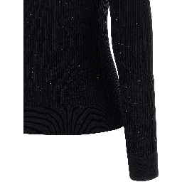Black Silk Cardigan