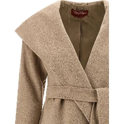 Beige Cashmere Coat