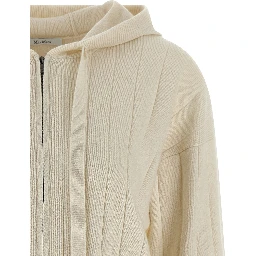 White Cashmere Cardigan
