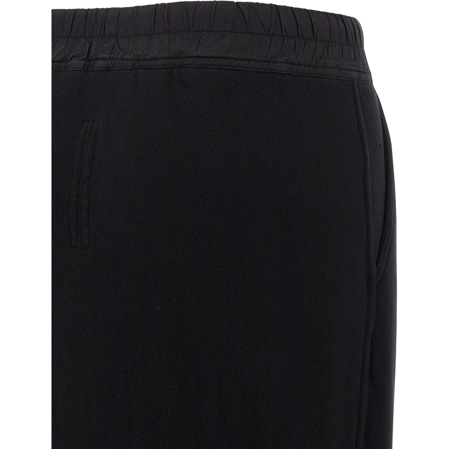 Black Cotton Mini Skirt