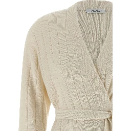 White Cashmere Cardigan