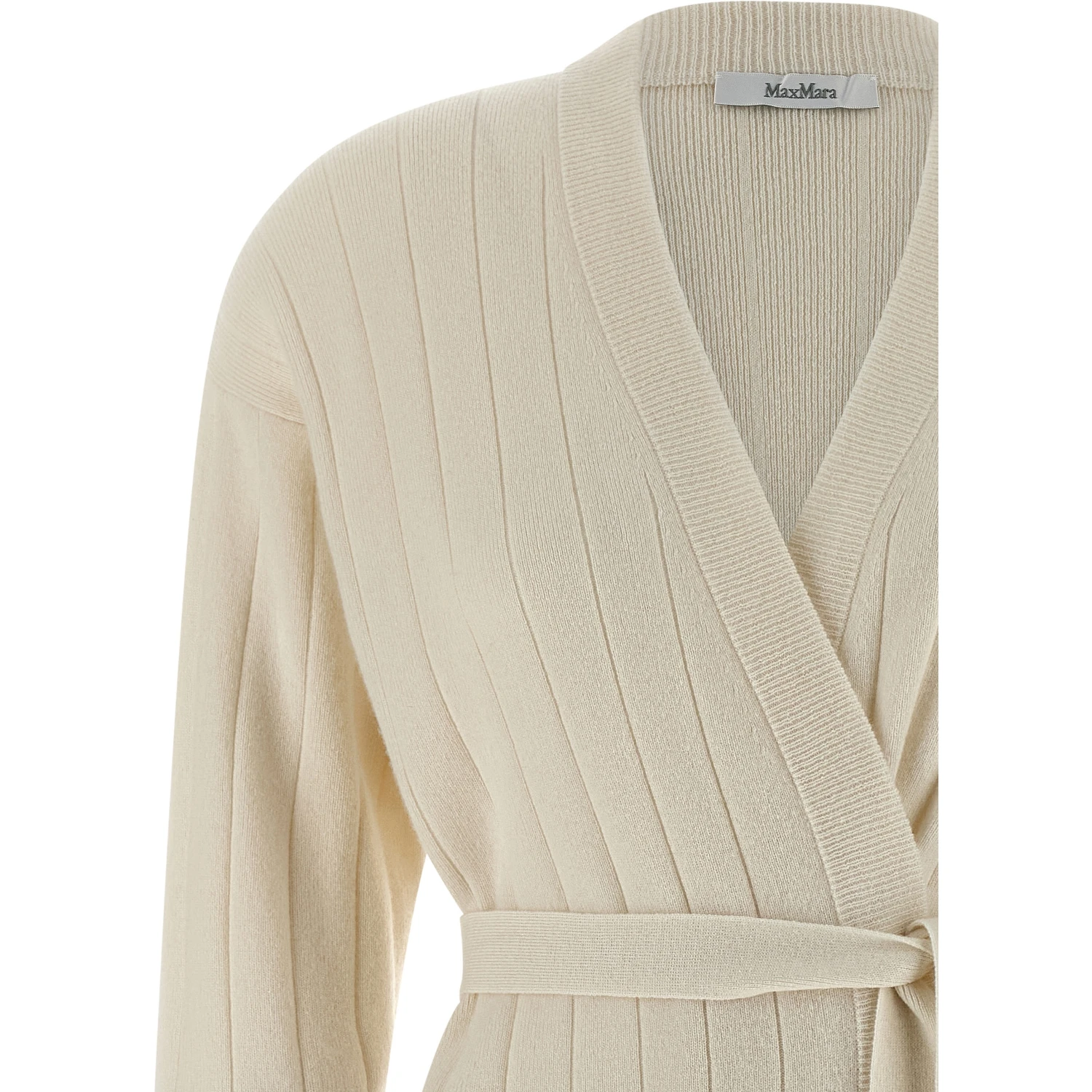 White Cashmere Cardigan