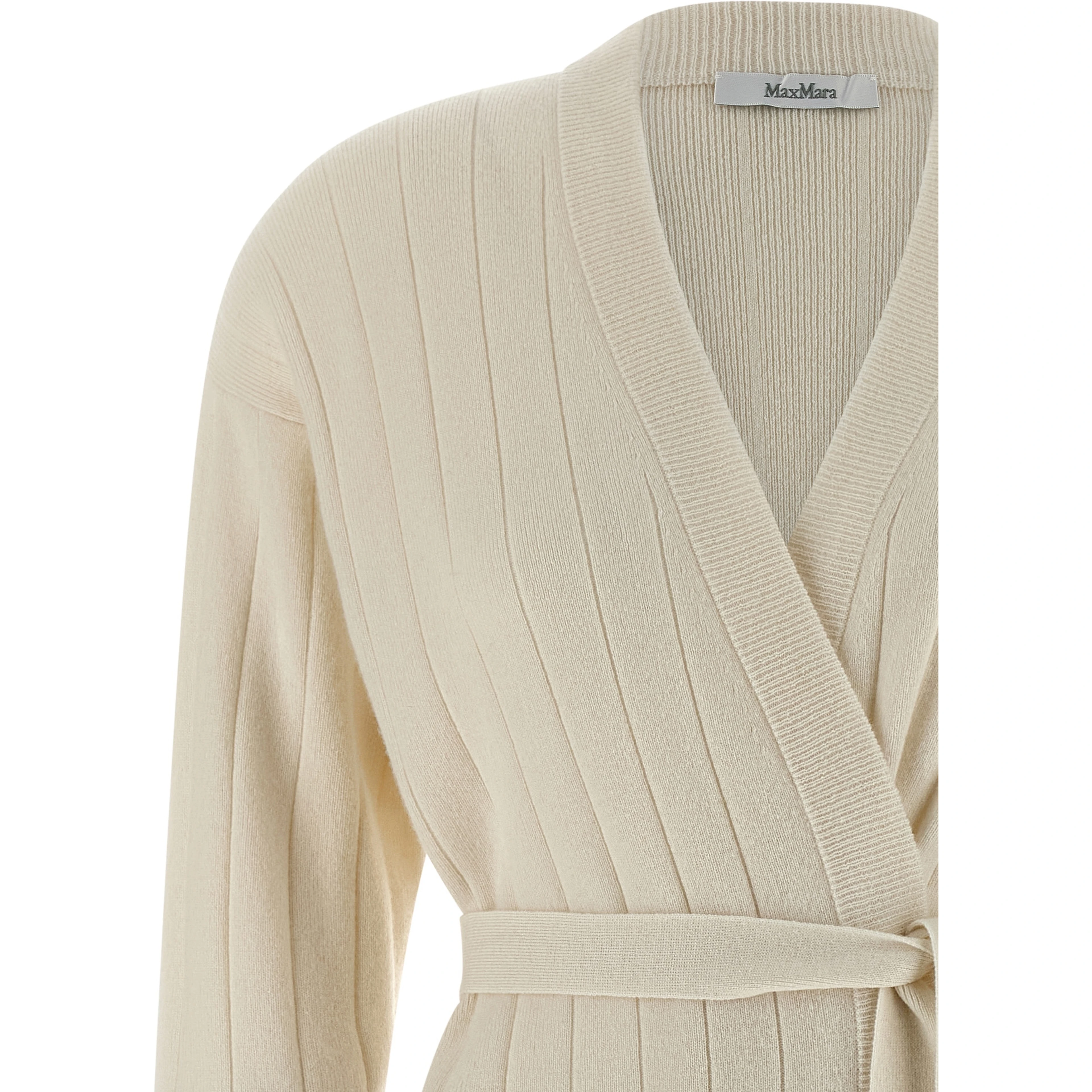 White Cashmere Cardigan