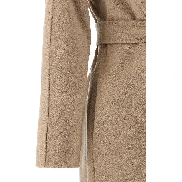 Beige Cashmere Coat