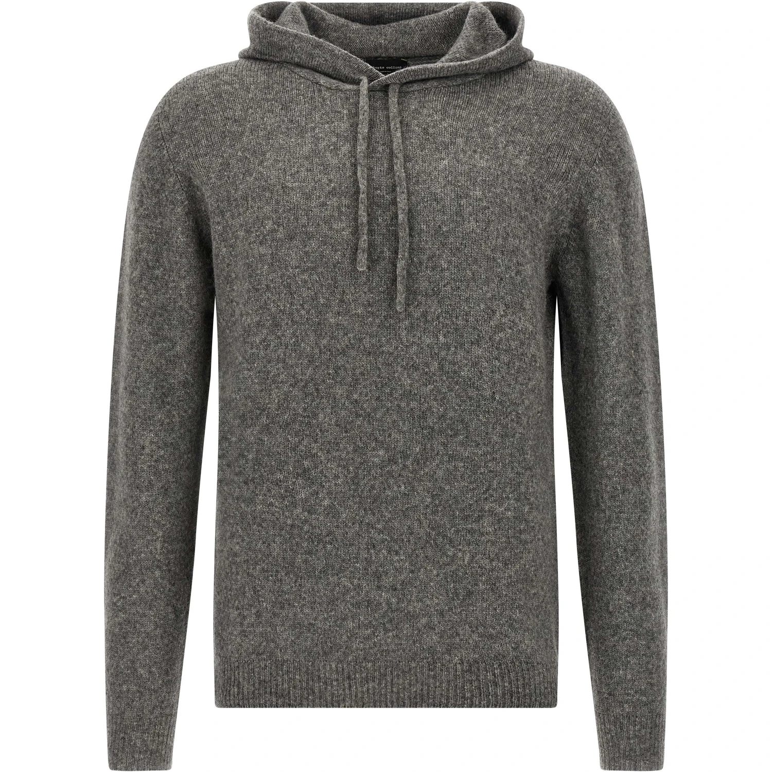 Gray Virgin Wool Cardigan