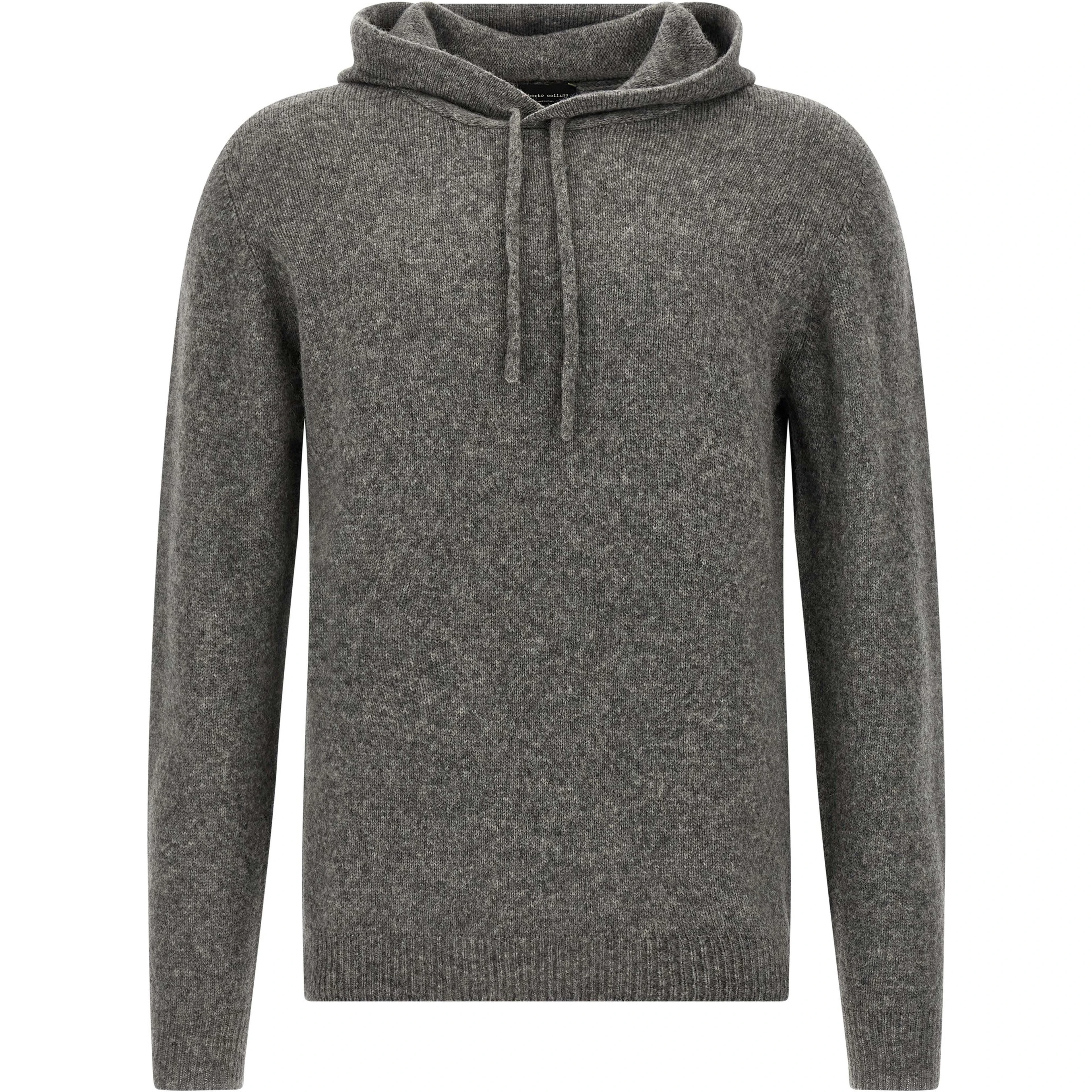 Gray Virgin Wool Cardigan