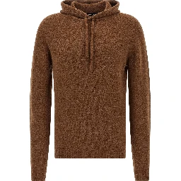 Brown Virgin Wool Cardigan