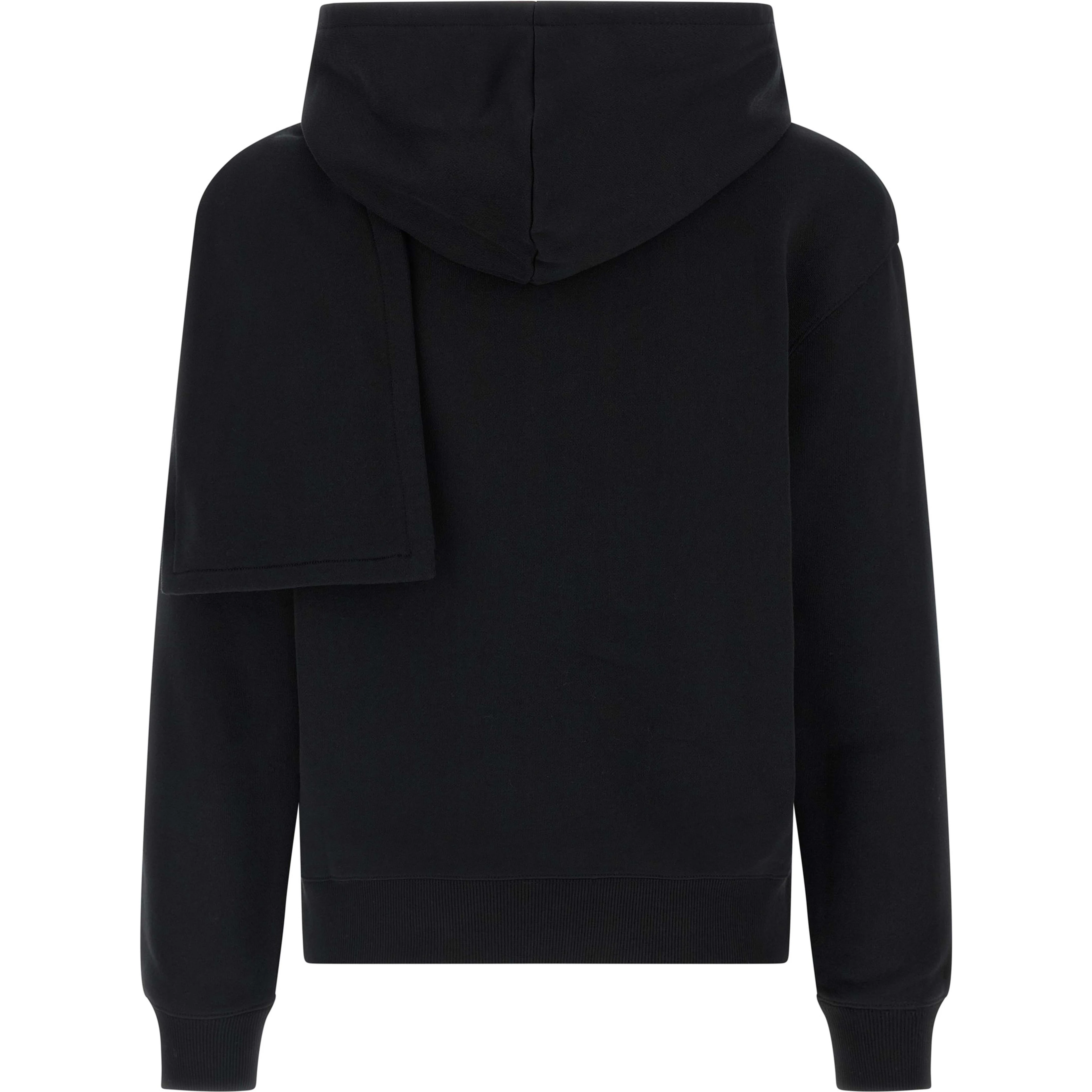 Black Cotton Sweatshirt