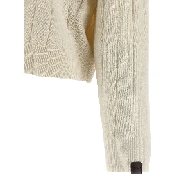 White Cashmere Cardigan