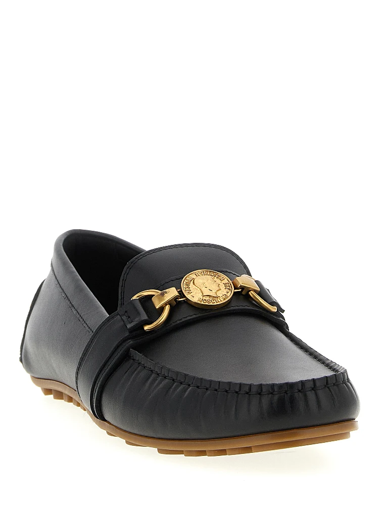 Black Leather Slip-On Loafers alternative
