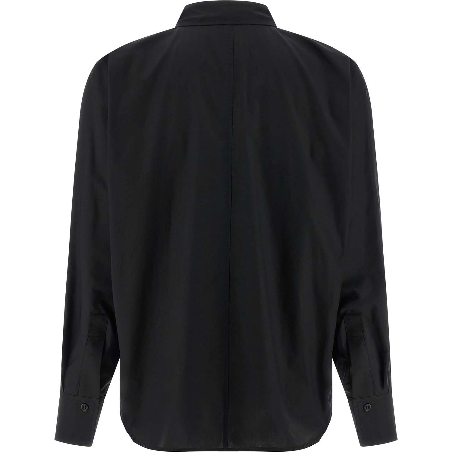 Black Cotton Blouse