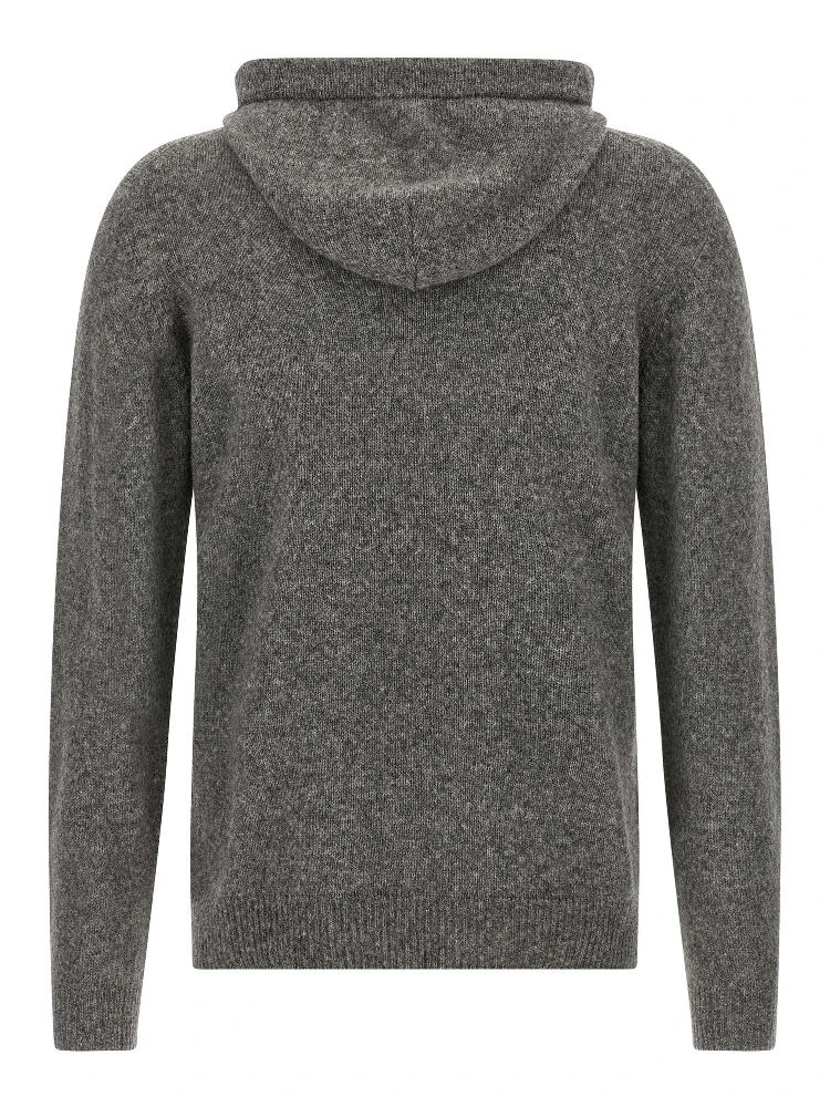 Gray Virgin Wool Cardigan alternative