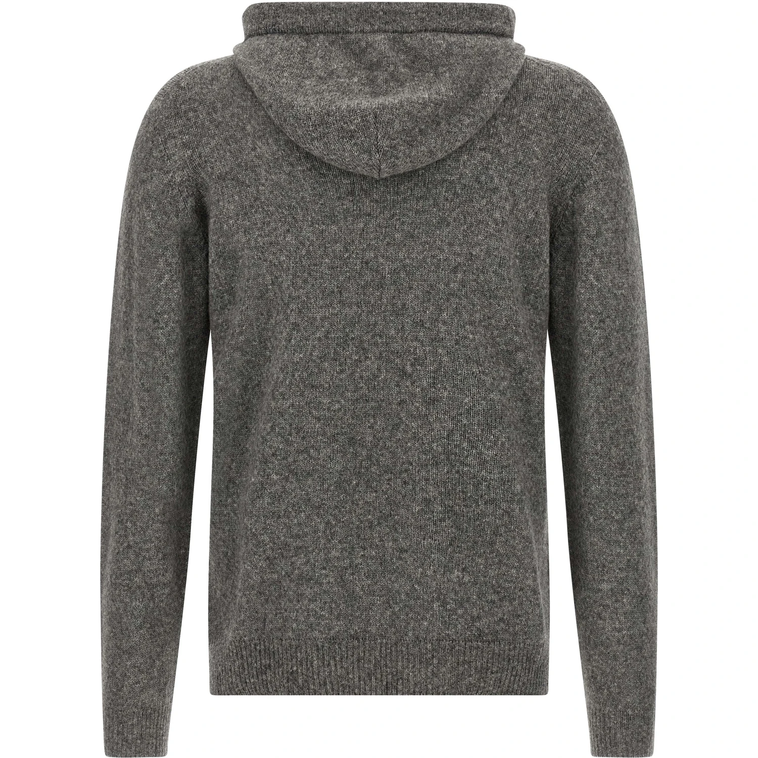 Gray Virgin Wool Cardigan