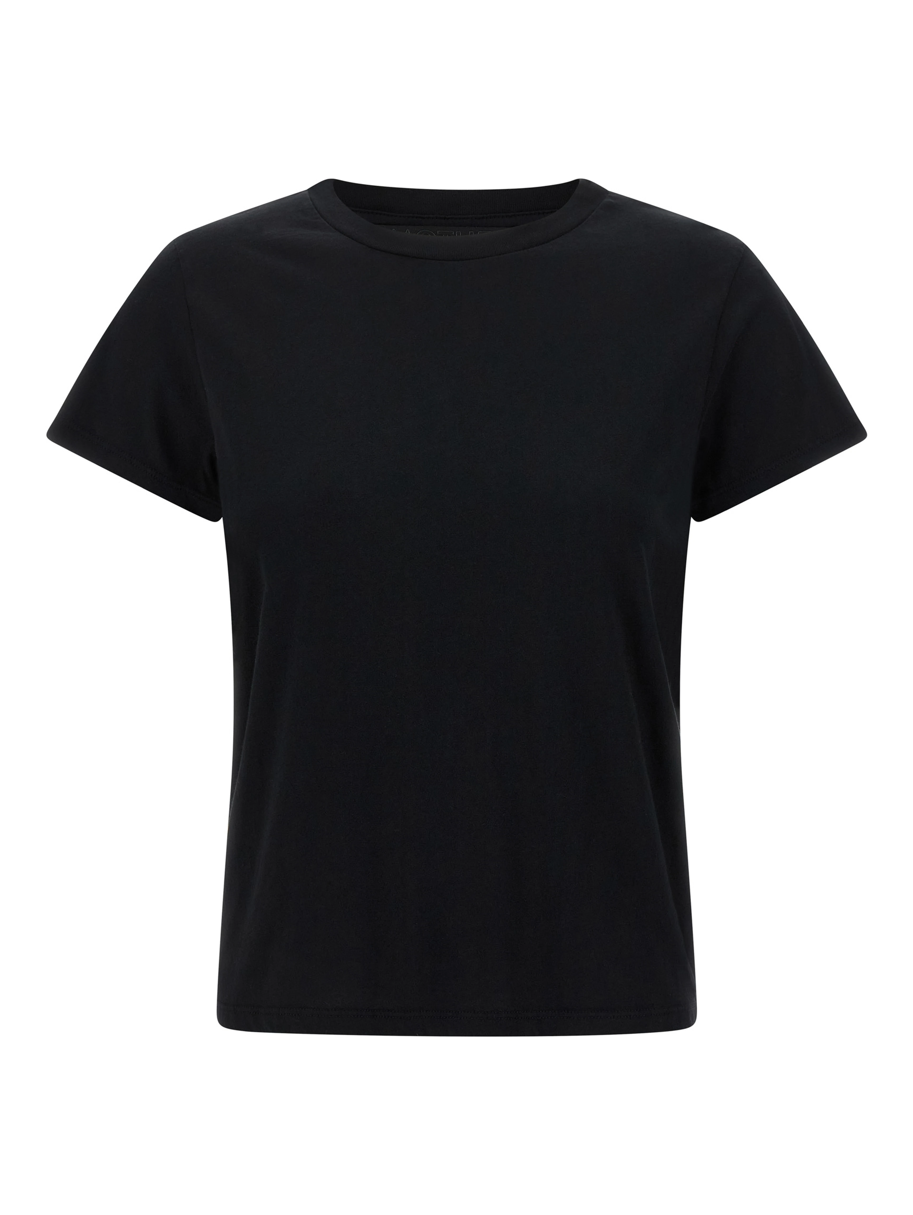 Black Cotton T-Shirt