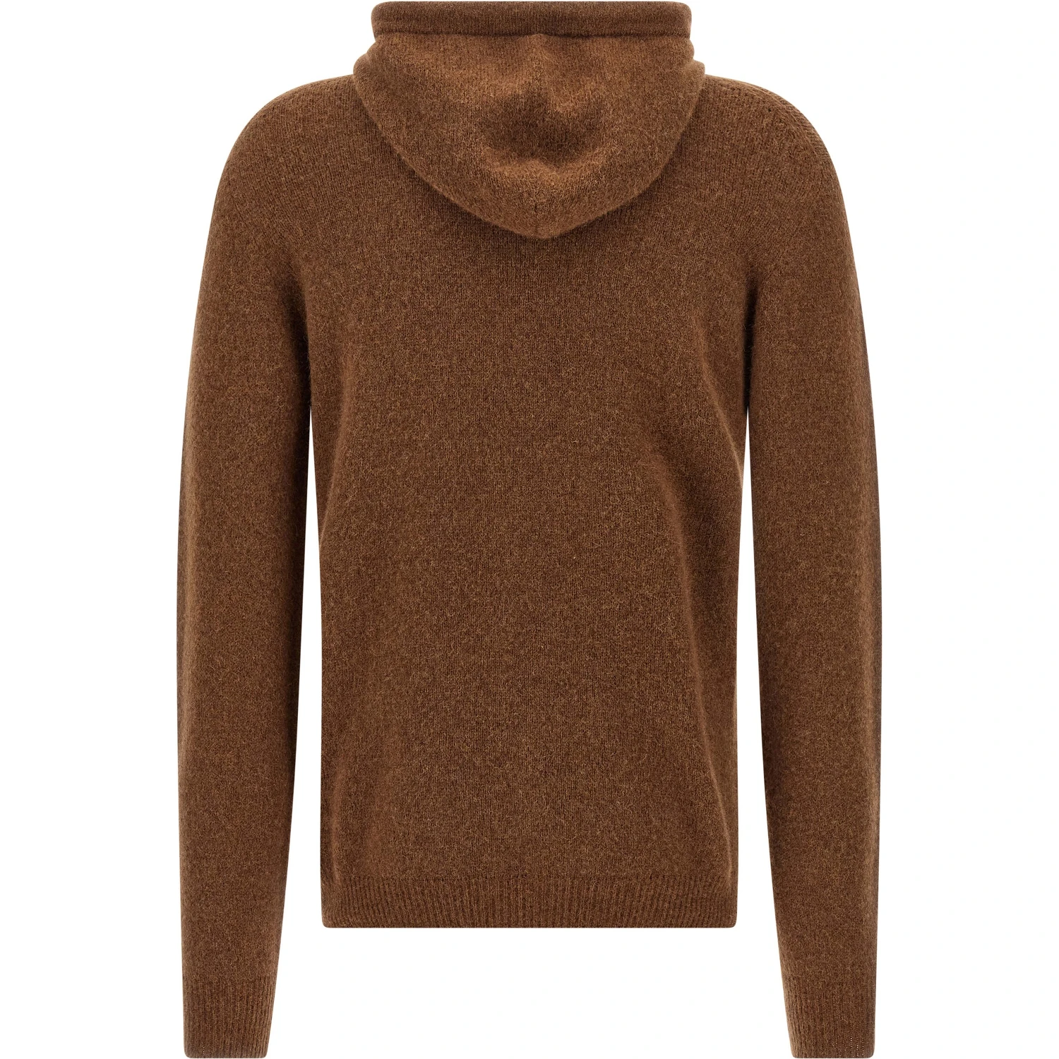 Brown Virgin Wool Cardigan