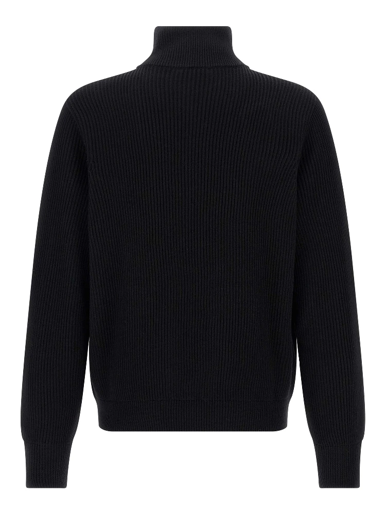Black Merino Wool Cardigan alternative