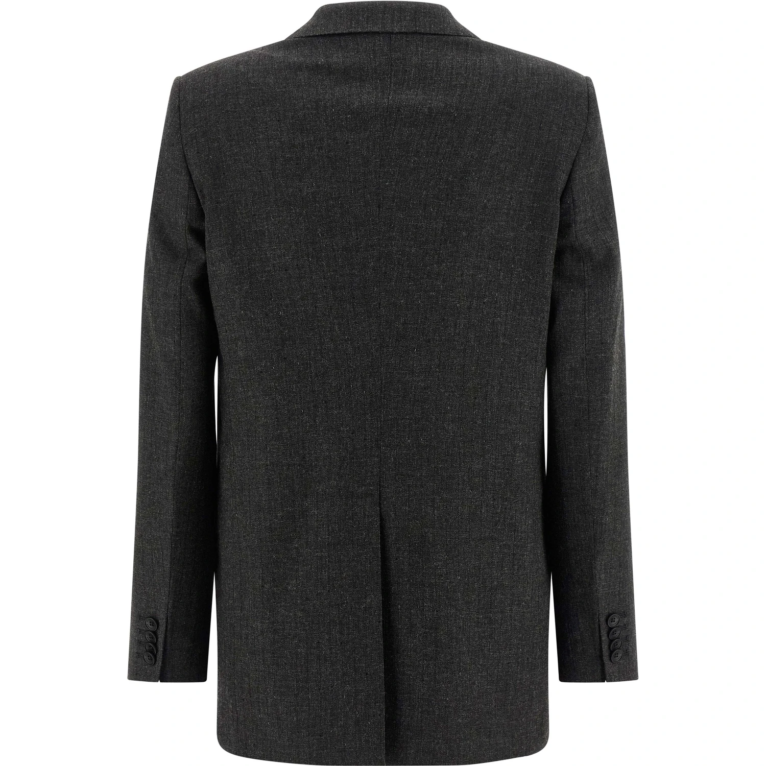 Gray Viscose Two-Piece Suit