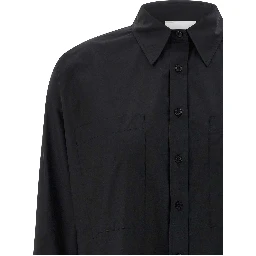 Black Cotton Blouse