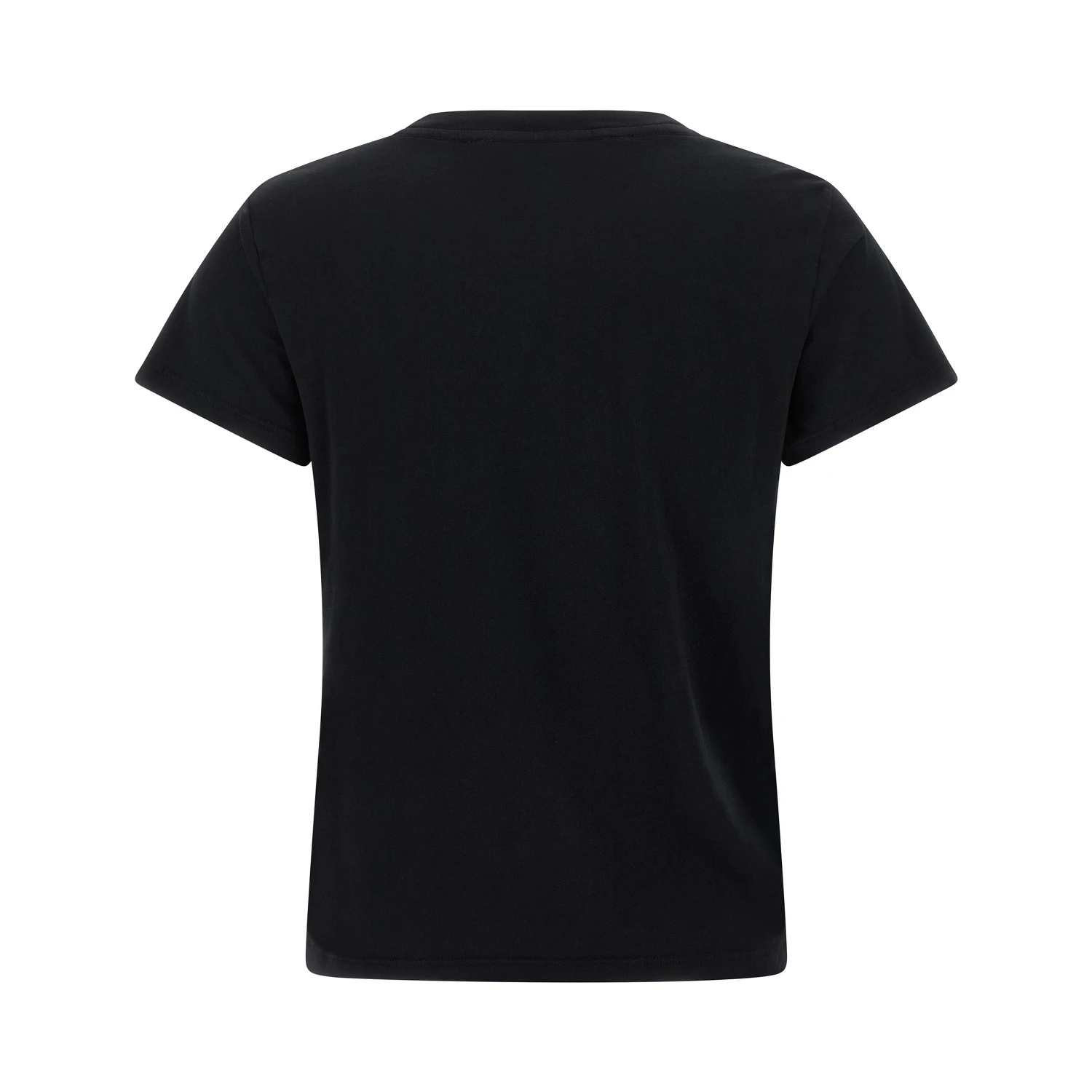 Black Cotton T-Shirt