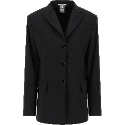 Black Virgin Wool Blazer