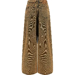 Multicolor Cotton Jeans Denim