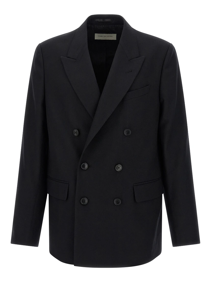 Black Wool Blazer