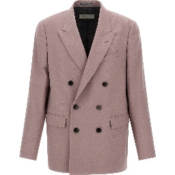 Purple Wool Blazer