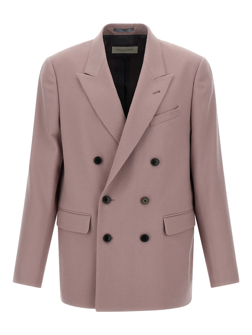 Purple Wool Blazer