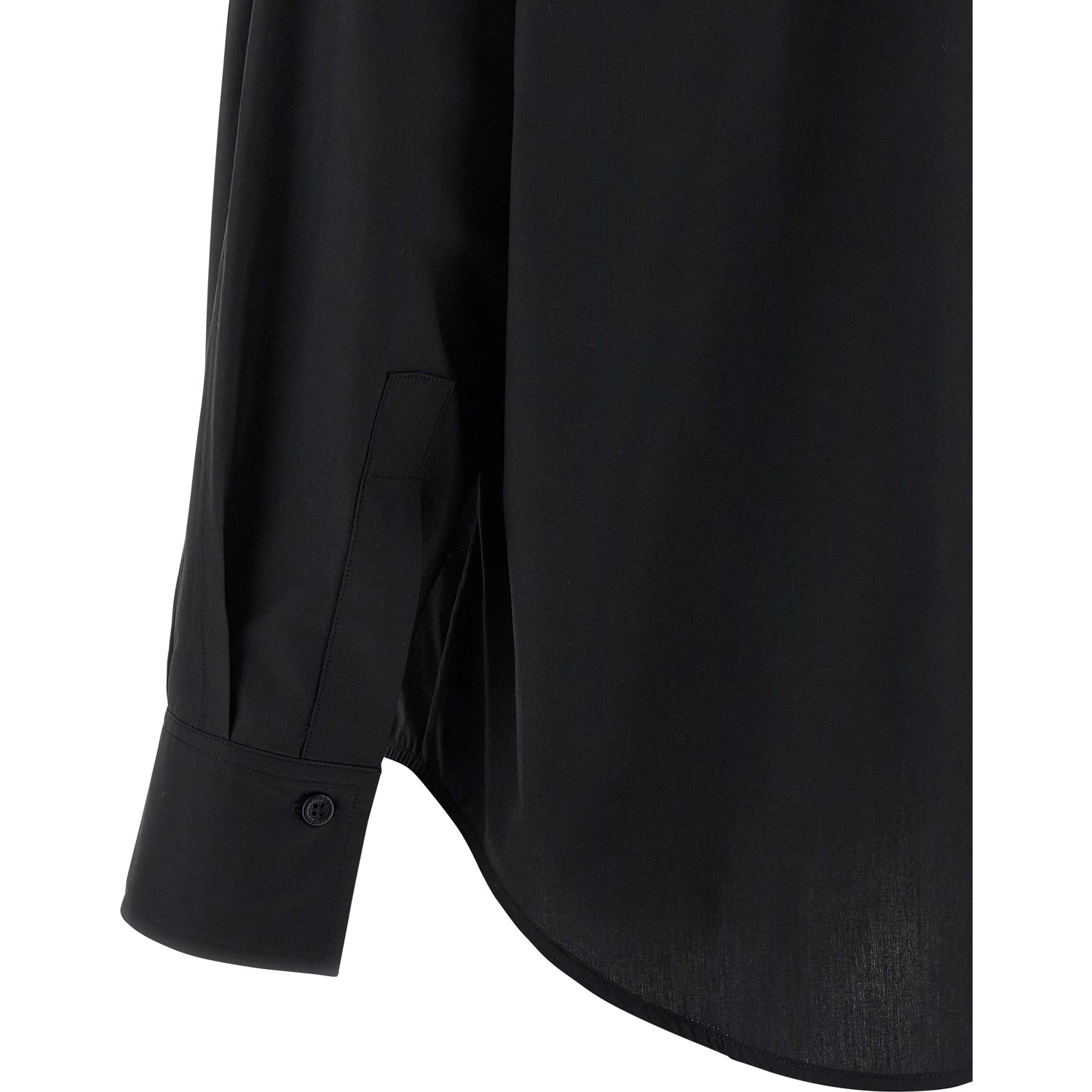 Black Cotton Blouse