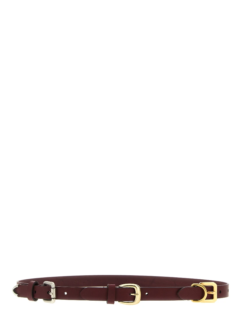Bordeaux Calfskin Belt