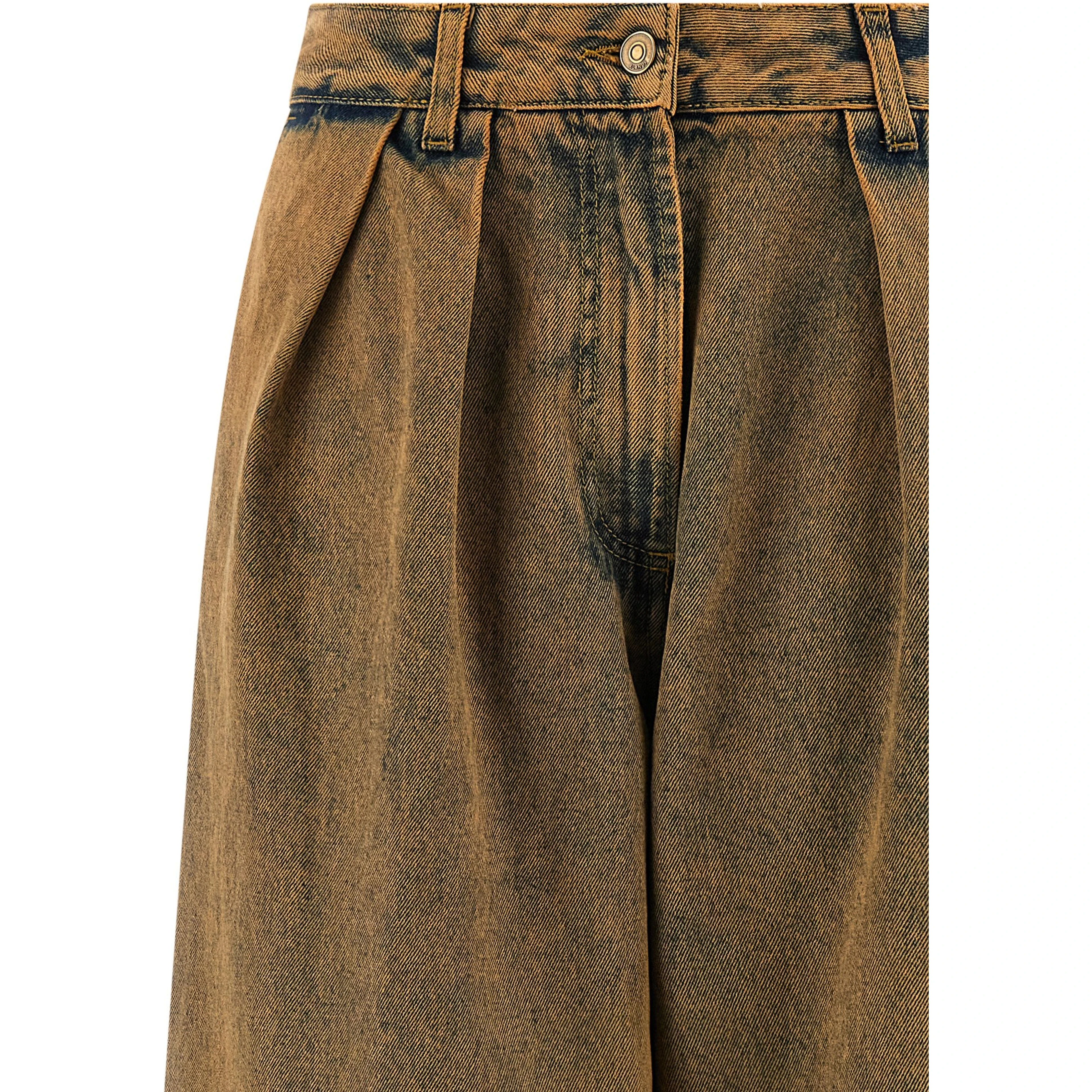 Multicolor Cotton Jeans Denim
