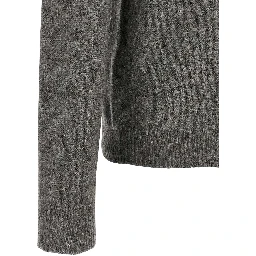 Gray Virgin Wool Cardigan
