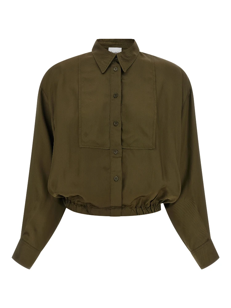 Bicolor Viscose Blouse