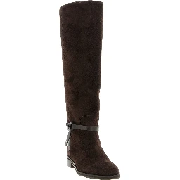 Brown Leather Over The Knee