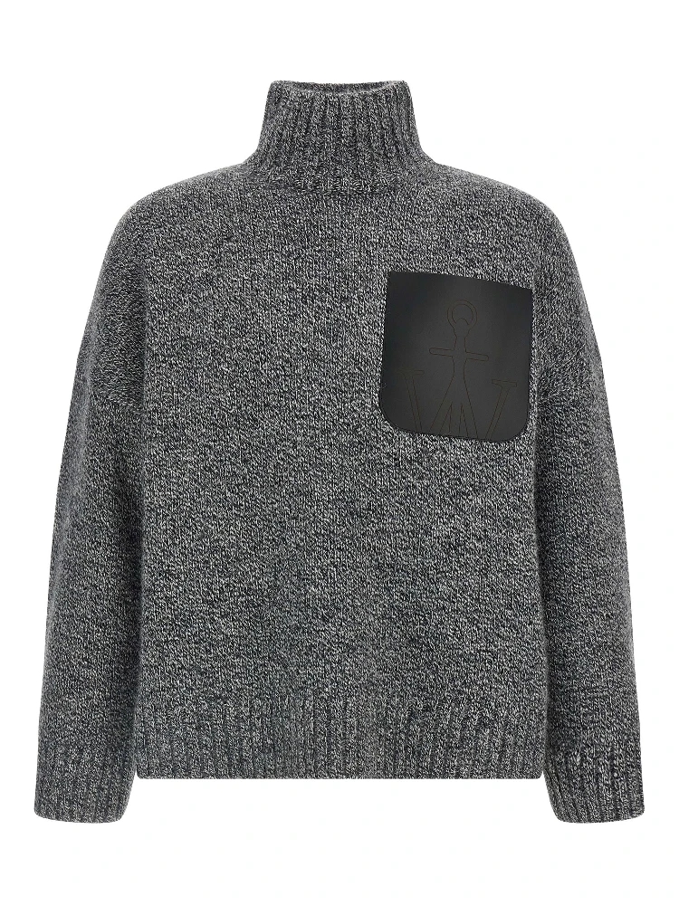 Gray Wool Cardigan