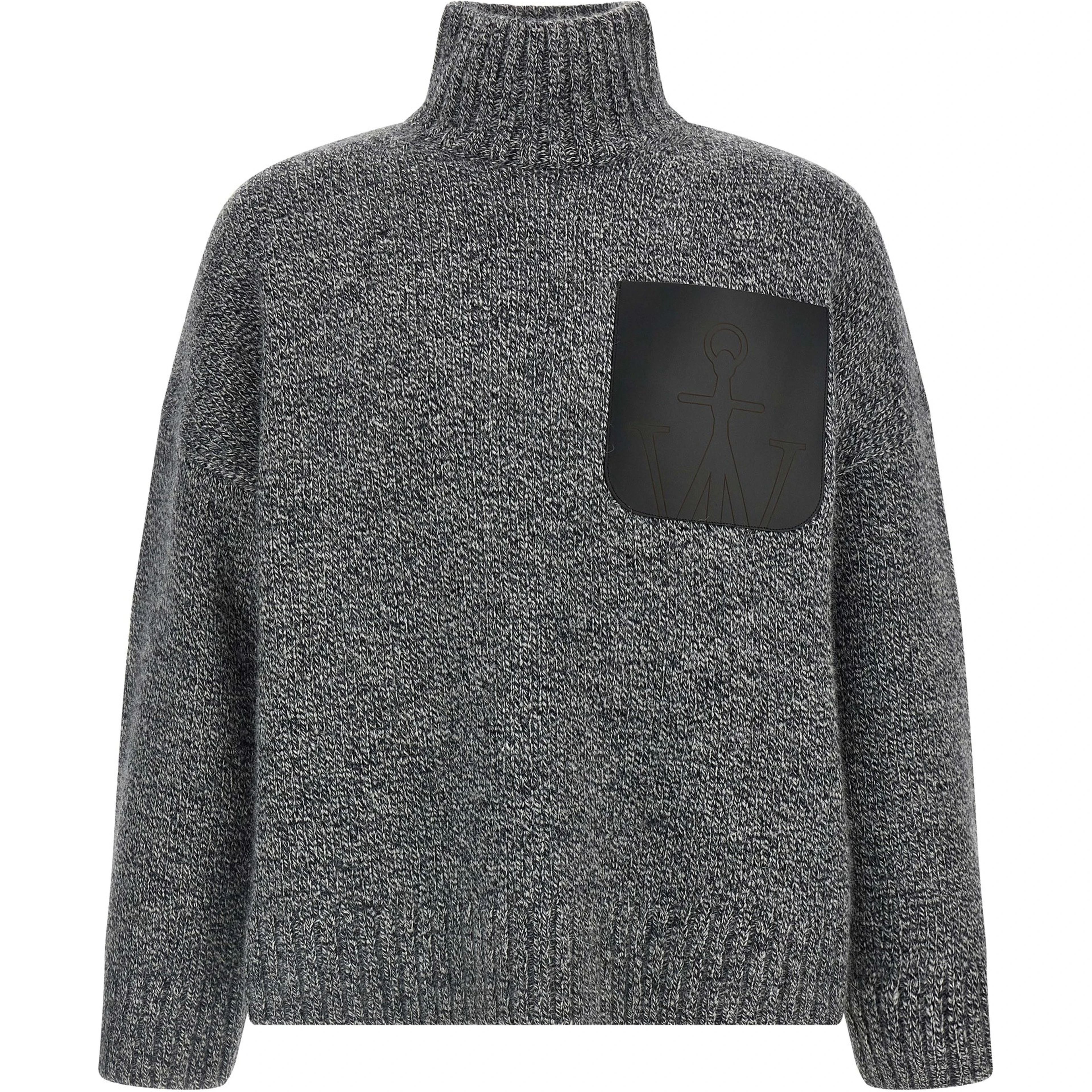 Gray Wool Cardigan