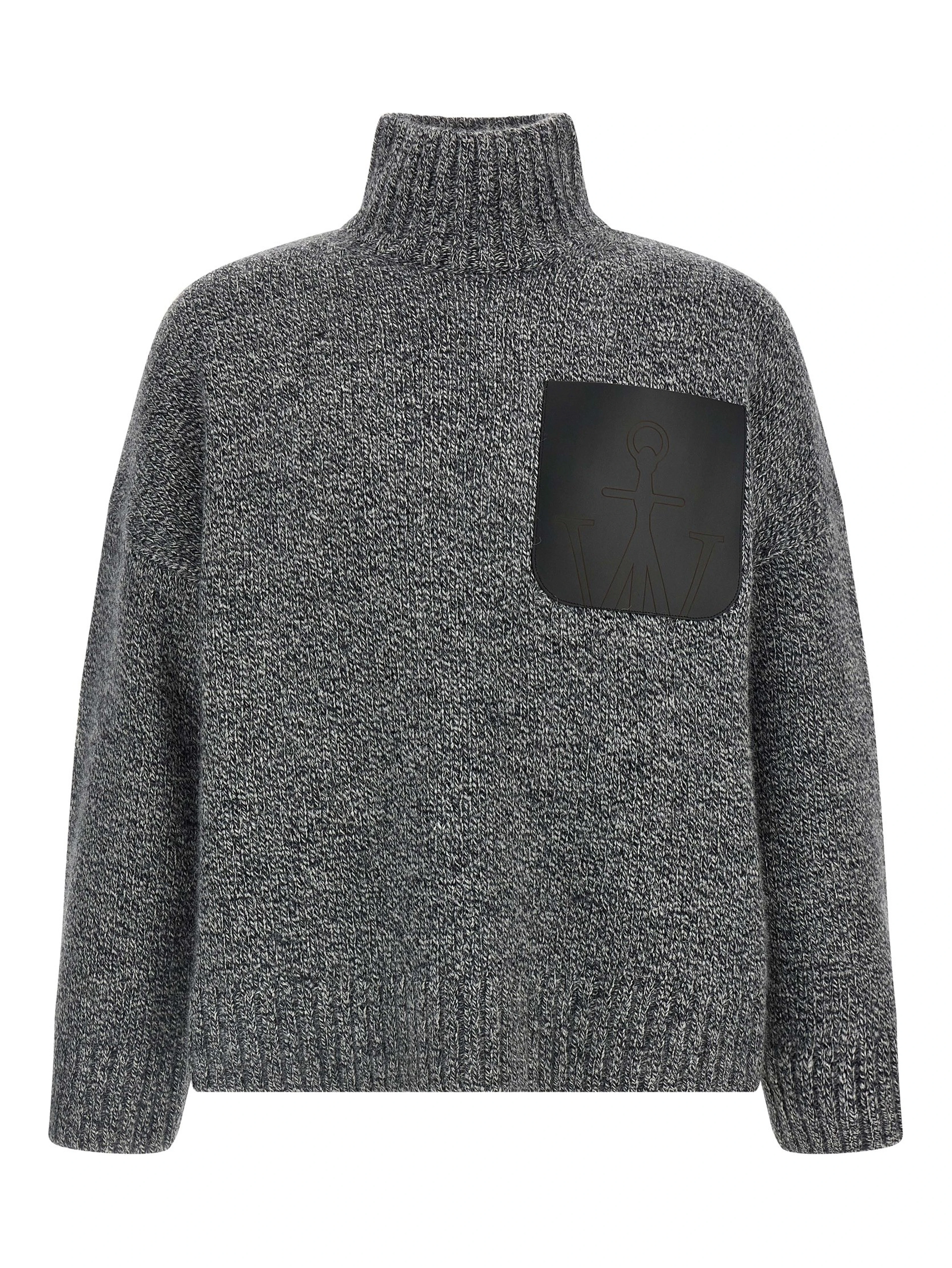 Gray Wool Cardigan