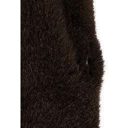 Brown Polyester Coat
