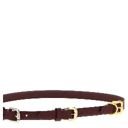 Bordeaux Calfskin Belt
