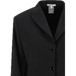 Black Virgin Wool Blazer