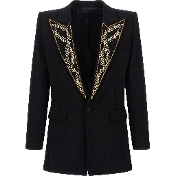 Black Viscose Blazer