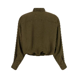 Bicolor Viscose Blouse