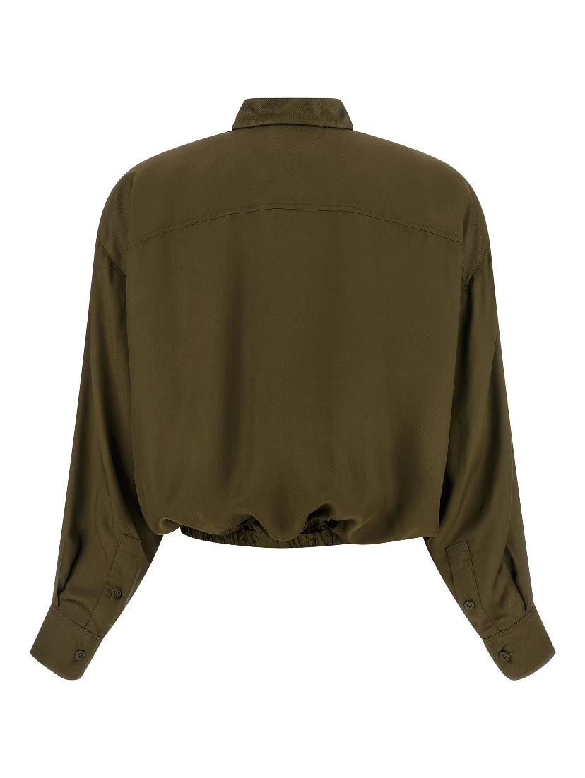 Bicolor Viscose Blouse