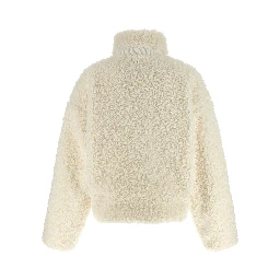 White Polyester Jacket
