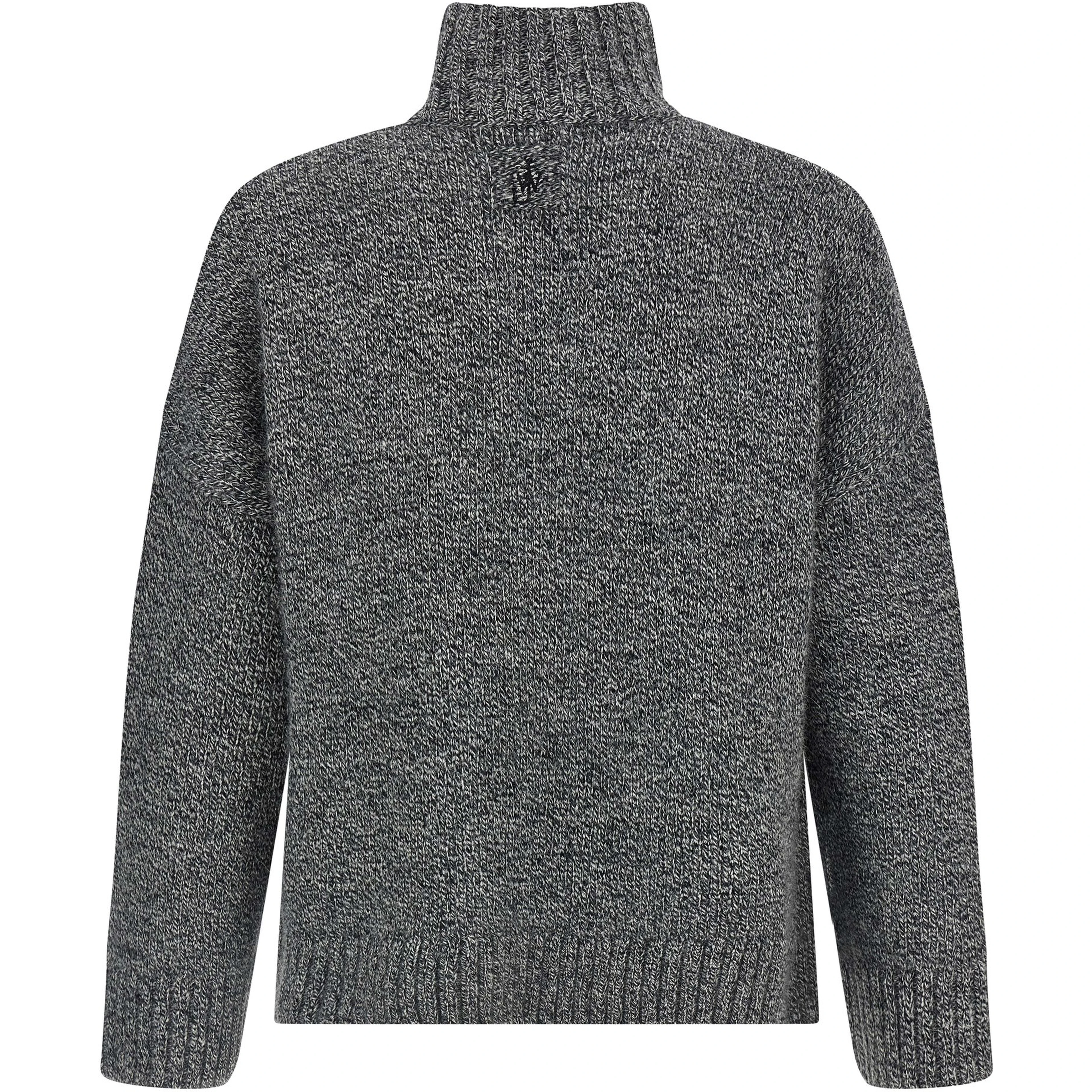 Gray Wool Cardigan